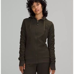 Authentic Lululemon Dance Studio Jacket 6 in Olive